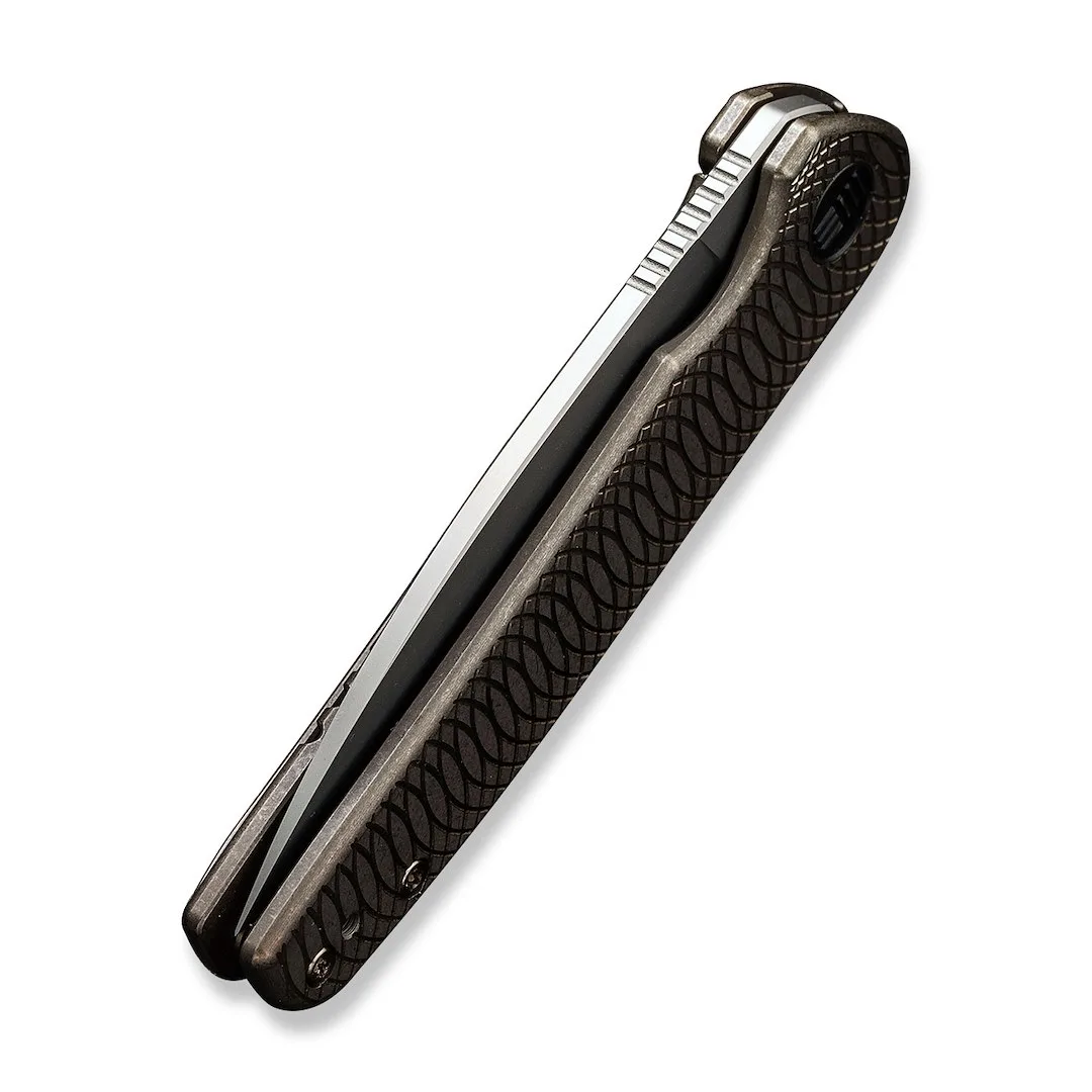 Nóż WE Knife Shakan CPM-20CV Golden Titanium LE — zdjęcie 4
