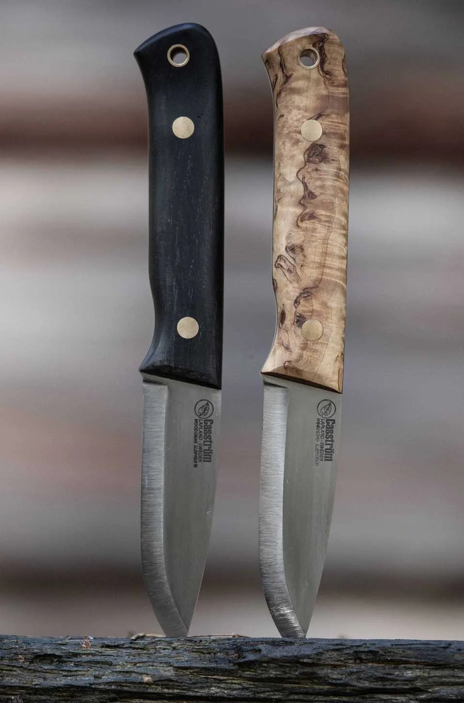 Nóż Casström Woodsman, Bog oak — zdjęcie 6