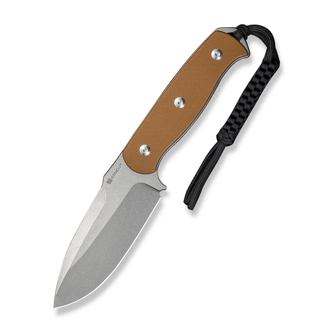 Nóż SENCUT Fixed Toxodon G10 Brown — zdjęcie 3