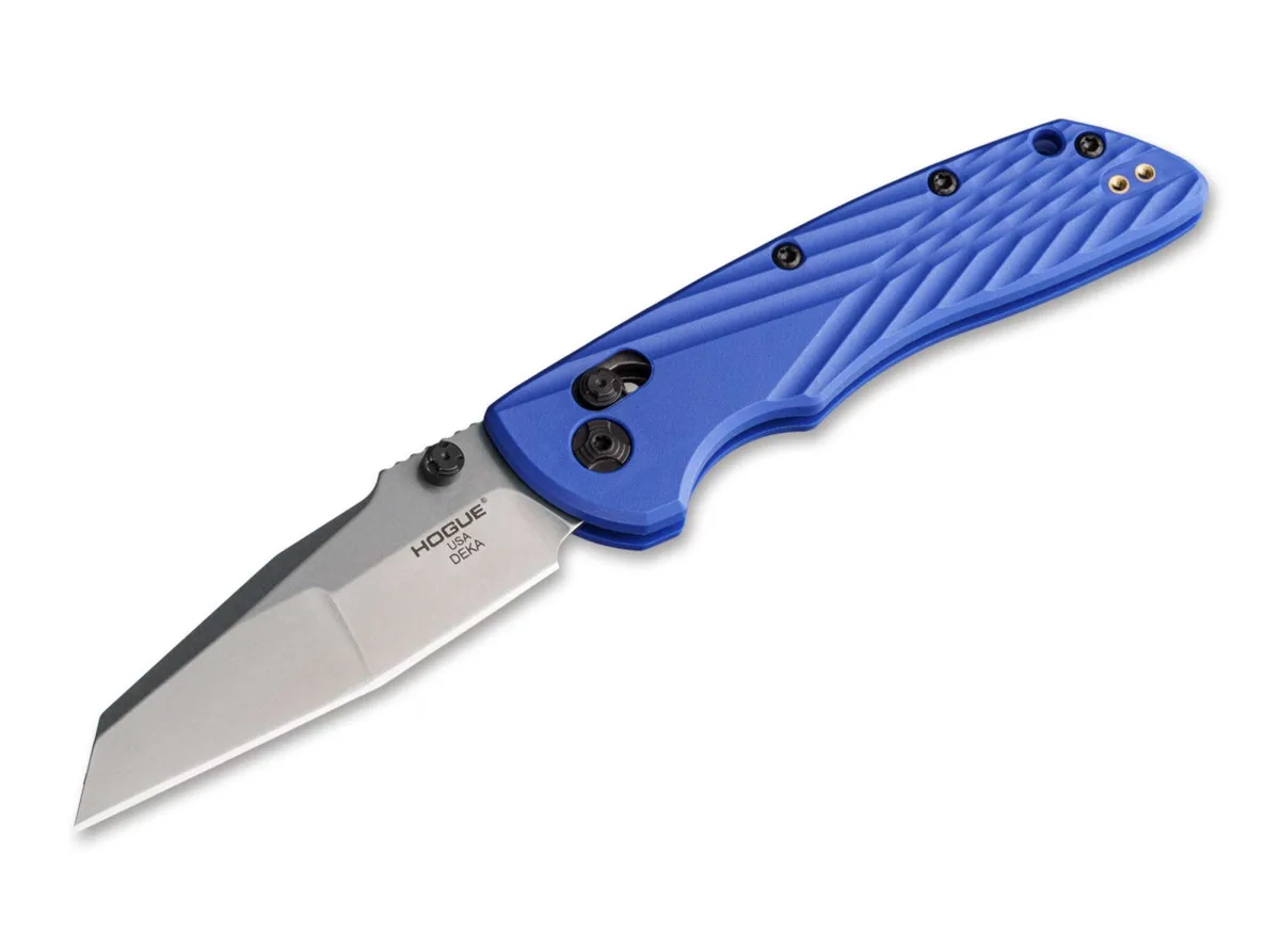 Nóż Hogue 24363 Deka 3.25" WC Tumble Blue — zdjęcie 1