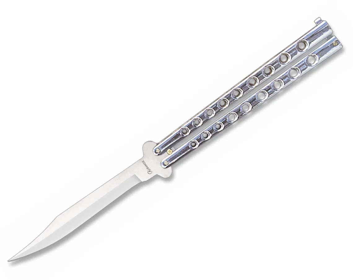 Nóż Albainox 02052-C Butterfly Zamak Chrome Large