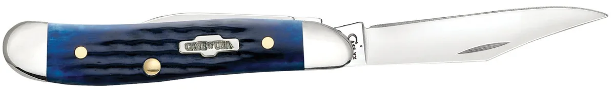 Scyzoryk Rogers Case Peanut SS Blue Bone — zdjęcie 4