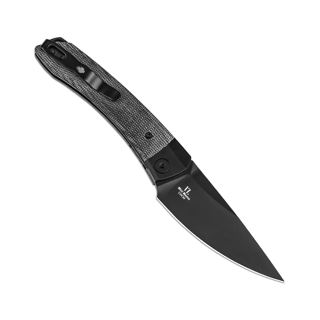 Nóż Kizer Mini Momo Aluminum+Micarta 154CM — zdjęcie 2