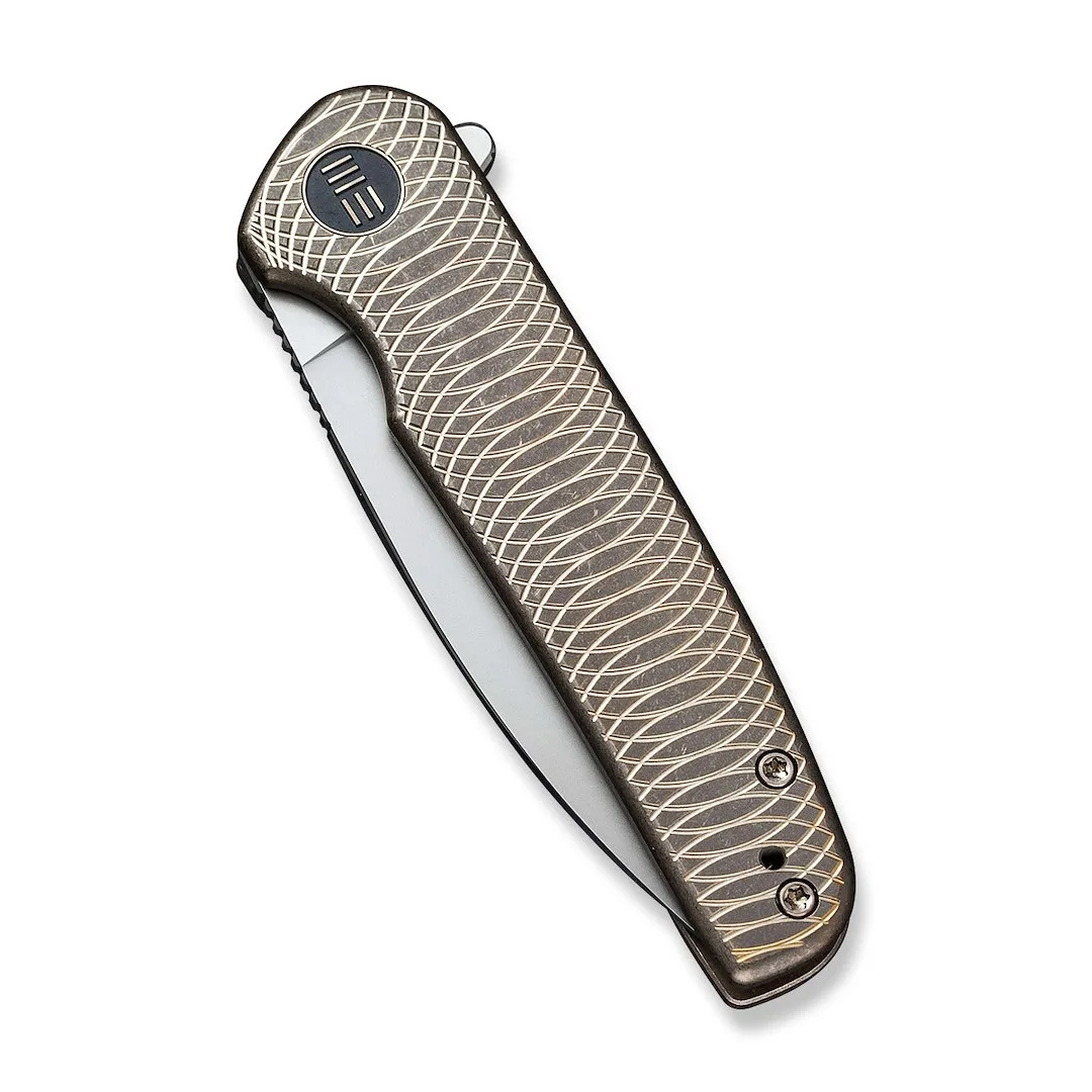 Nóż WE Knife Shakan CPM-20CV Golden Titanium LE — zdjęcie 6