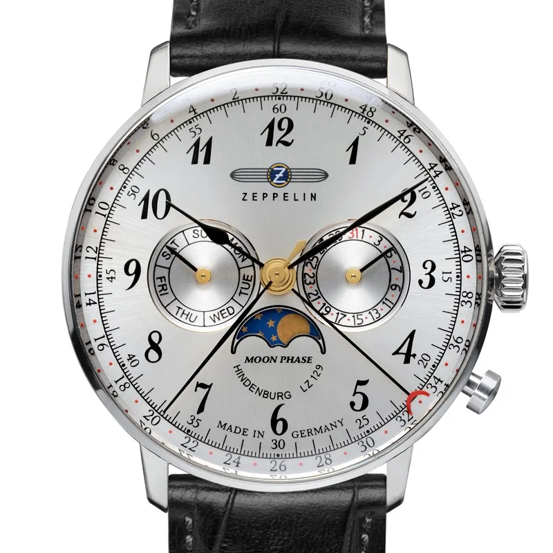 Zegarek Zeppelin LZ129 Hindenburg 70361, 40mm — zdjęcie 2