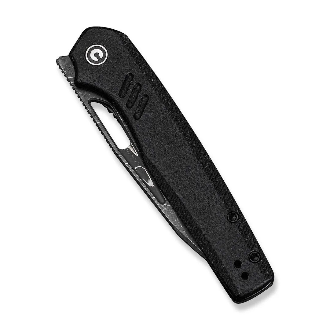 Nóż CIVIVI Guile Damascus Black Micarta — zdjęcie 4