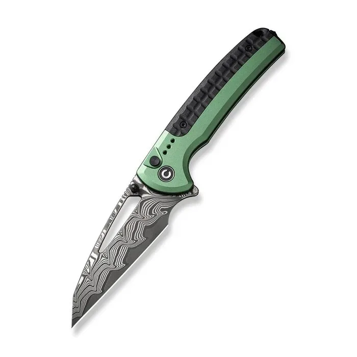 Nóż CIVIVI Sentinel Strike Damast Green Alu FRN — zdjęcie 1