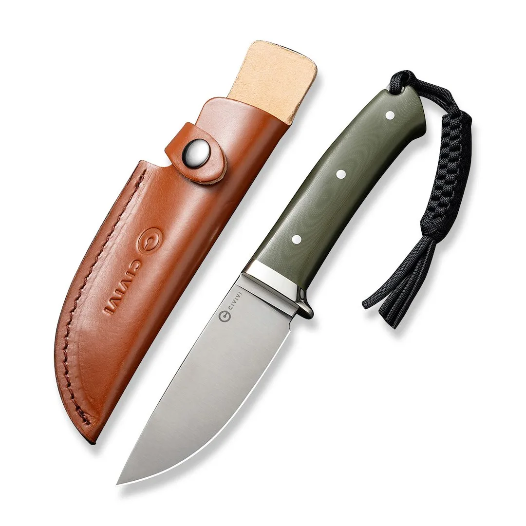 Nóż CIVIVI Fixed Cloud Peak Nitro-V G10 Green — zdjęcie 1