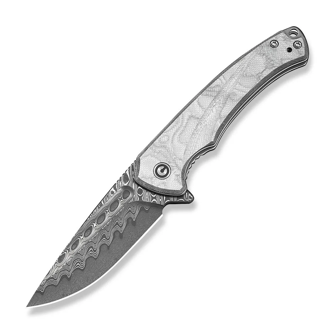 Nóż CIVIVI Voidflare Damascus Aluminum Foil G10 — zdjęcie 1