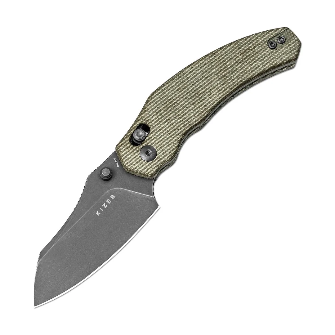 Nóż Kizer Bulldog Micarta Nitro-V — zdjęcie 1