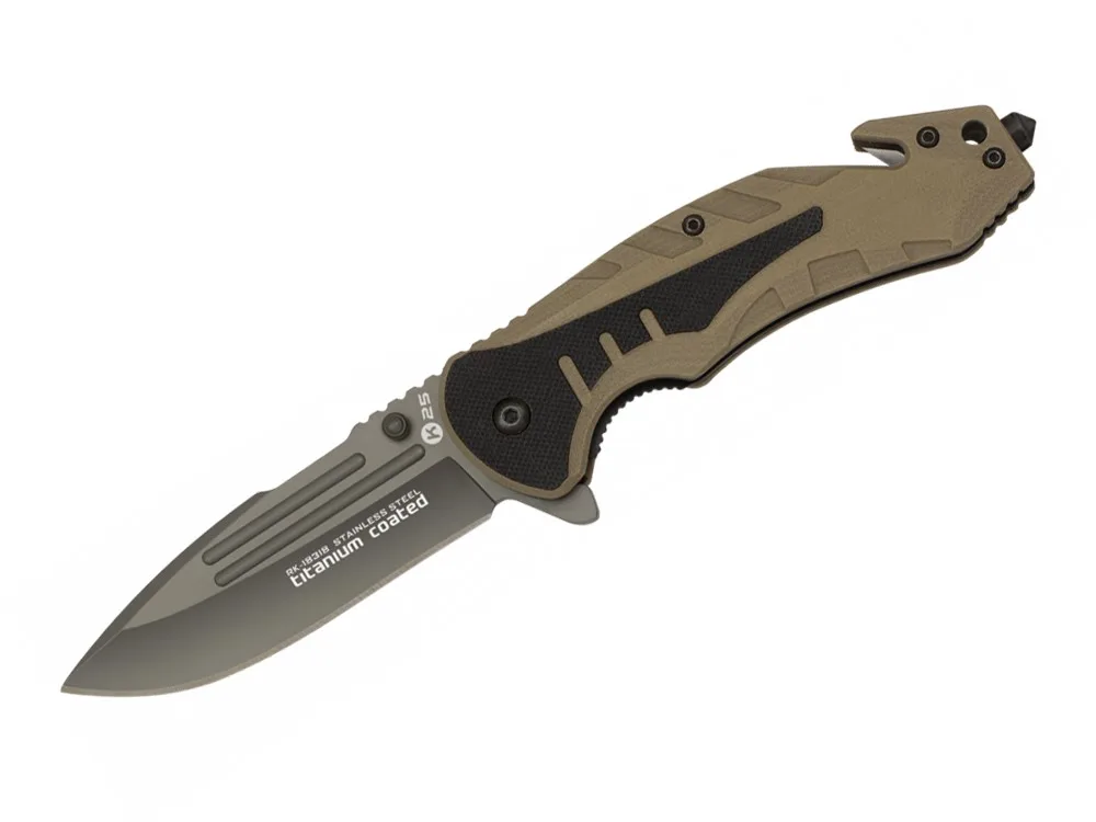Nóż K25 18318 Tactical coyote G10 — zdjęcie 1