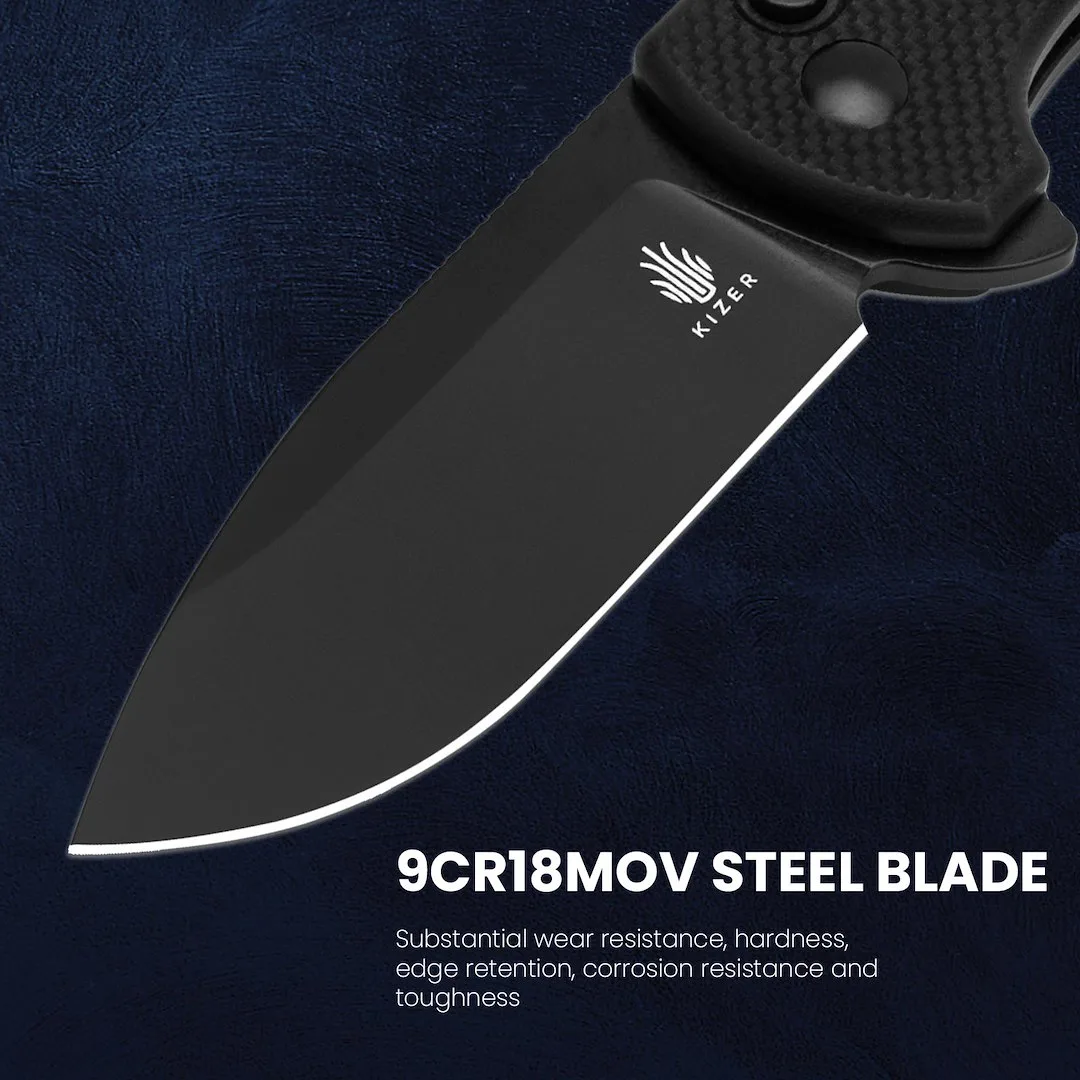 Nóż Kizer Amicus G10 9Cr18MoV — zdjęcie 11