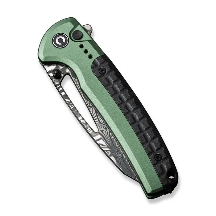 Nóż CIVIVI Sentinel Strike Damast Green Alu FRN — zdjęcie 5