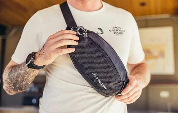 Saszetka nerka Gregory Nano Waistpack 4L O.Black — zdjęcie 8