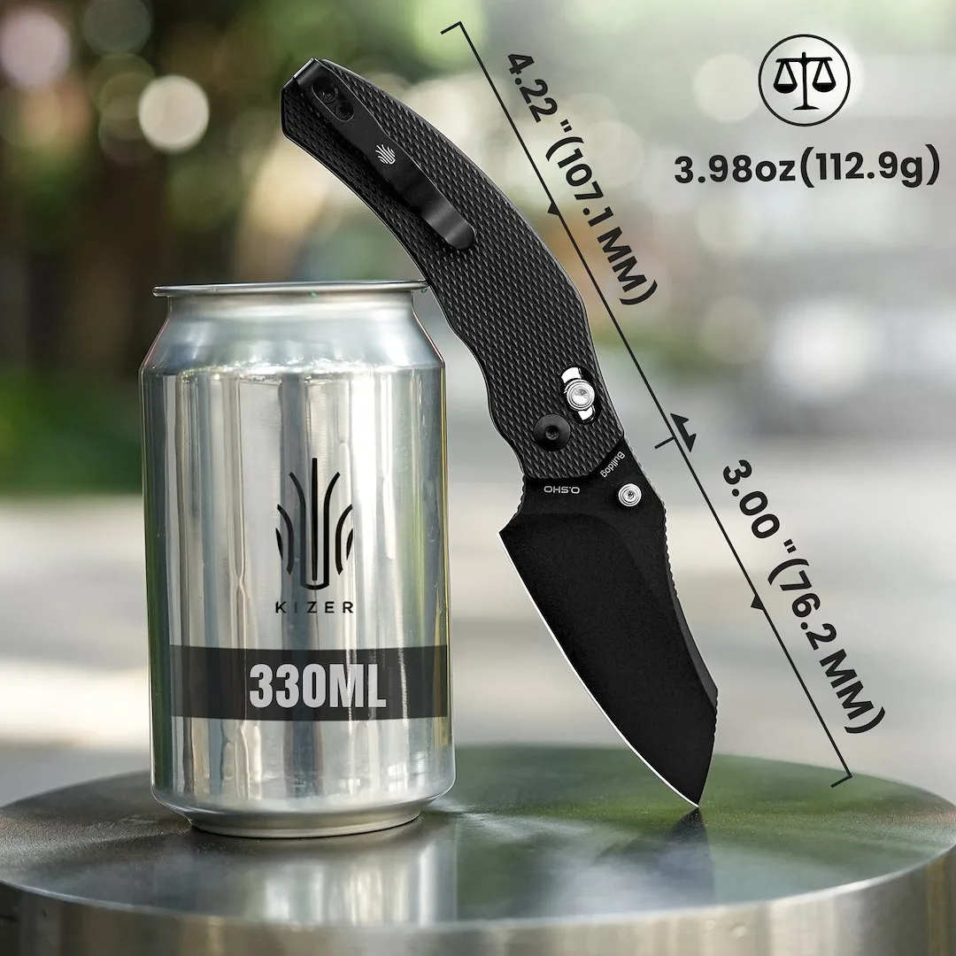 Nóż Kizer Bulldog Aluminum Nitro-V — zdjęcie 15