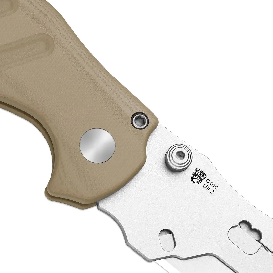 Nóż Kizer C01C Uti 2 G10 5Cr15MoV — zdjęcie 4