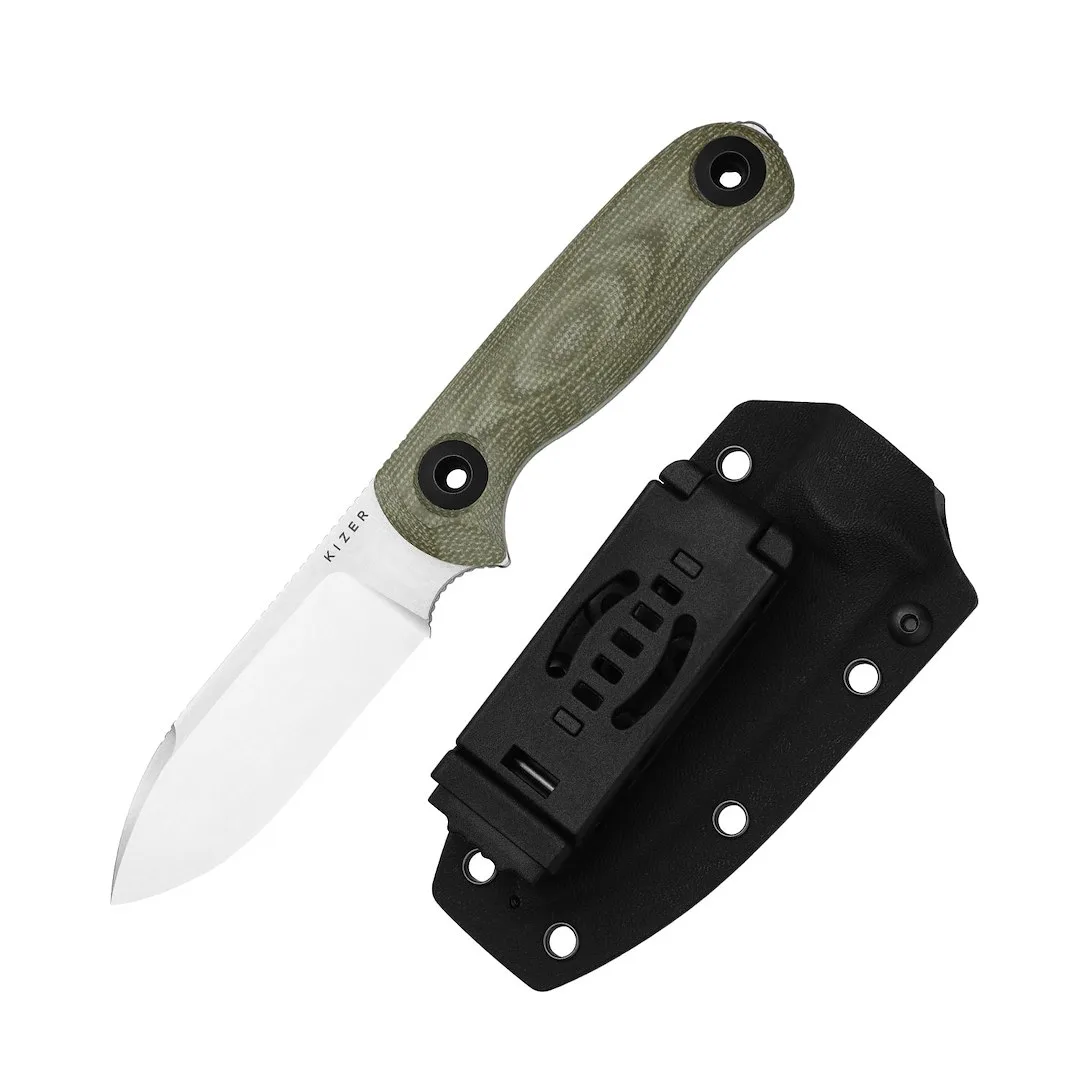 Nóż Kizer Drop Bear Fix 3 Micarta 14C28N — zdjęcie 8