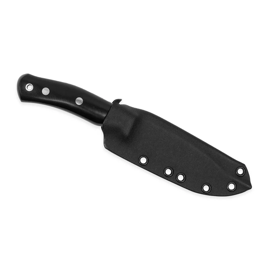 Nóż Casström No.10 SFK Black Micarta 14C28N Kydex — zdjęcie 2