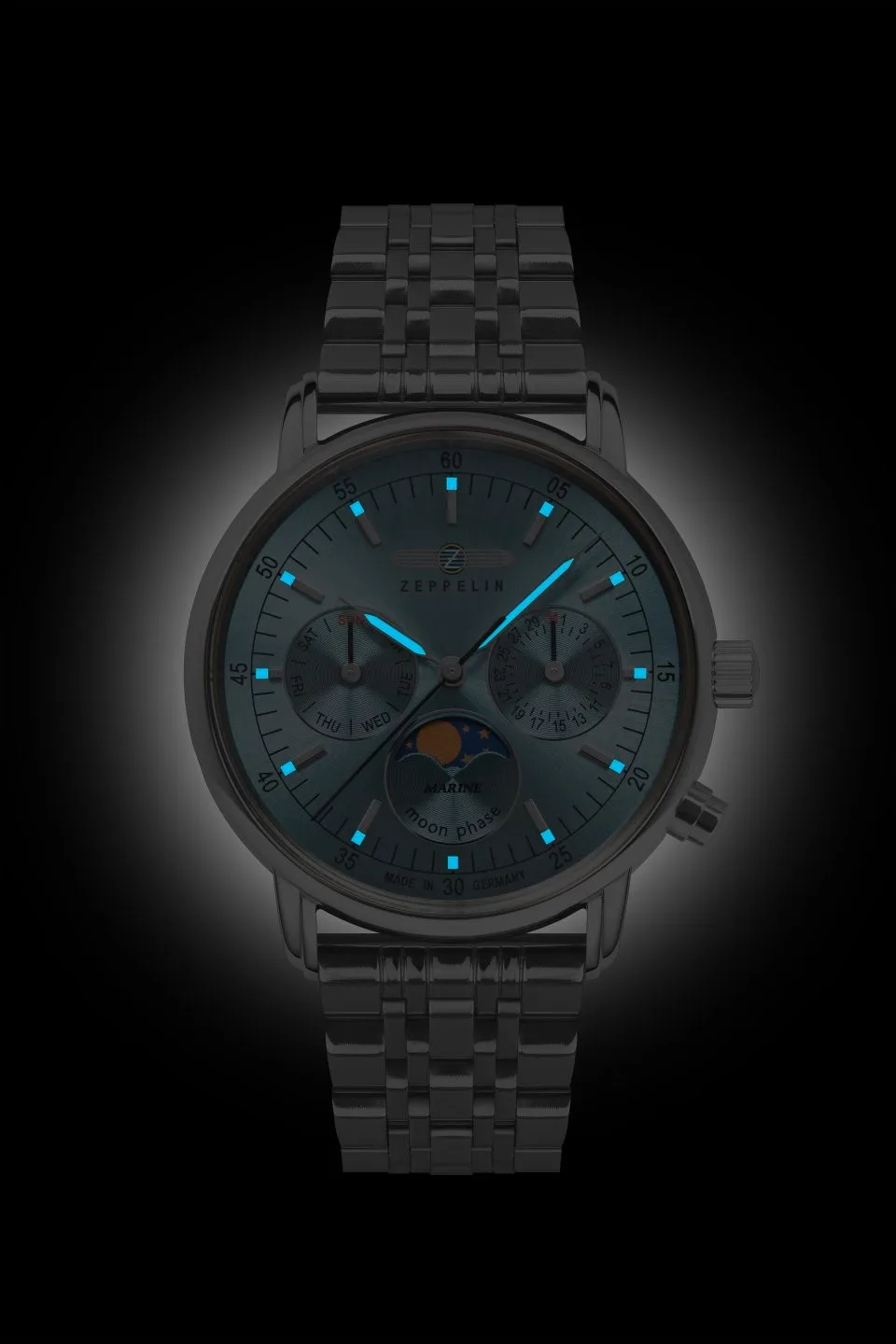 Zegarek Zeppelin LZ 14 Marine 8637M-3 quartz WYP — zdjęcie 2