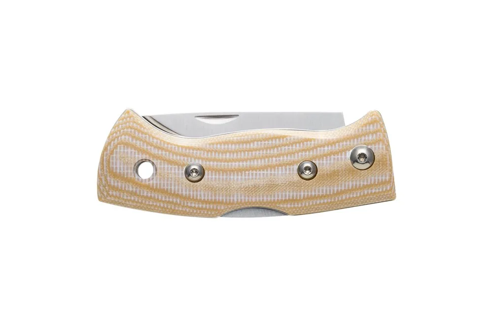 Nóż Helle Berget Beige Canvas Micarta 12C27 — zdjęcie 2