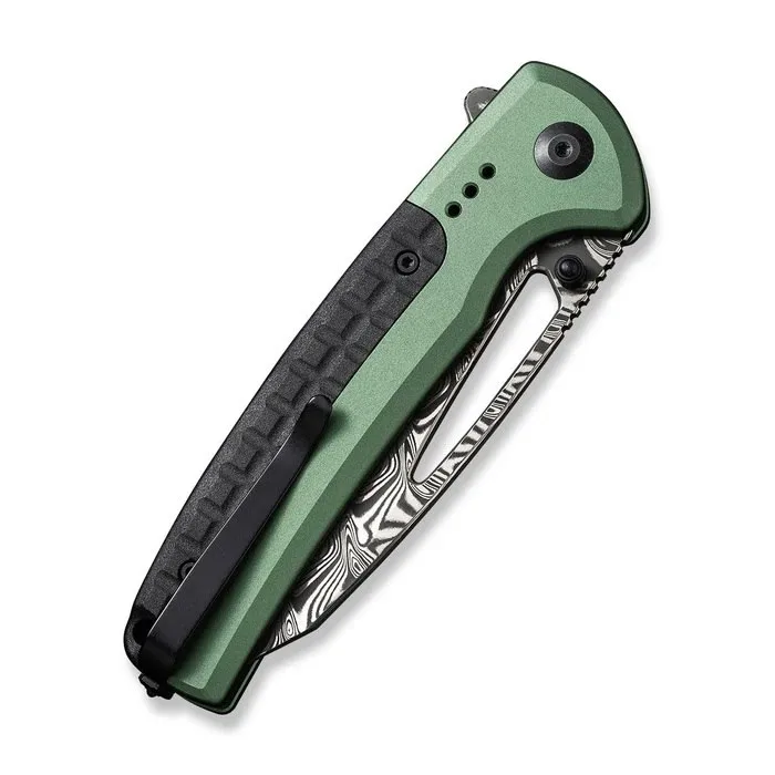 Nóż CIVIVI Sentinel Strike Damast Green Alu FRN — zdjęcie 6
