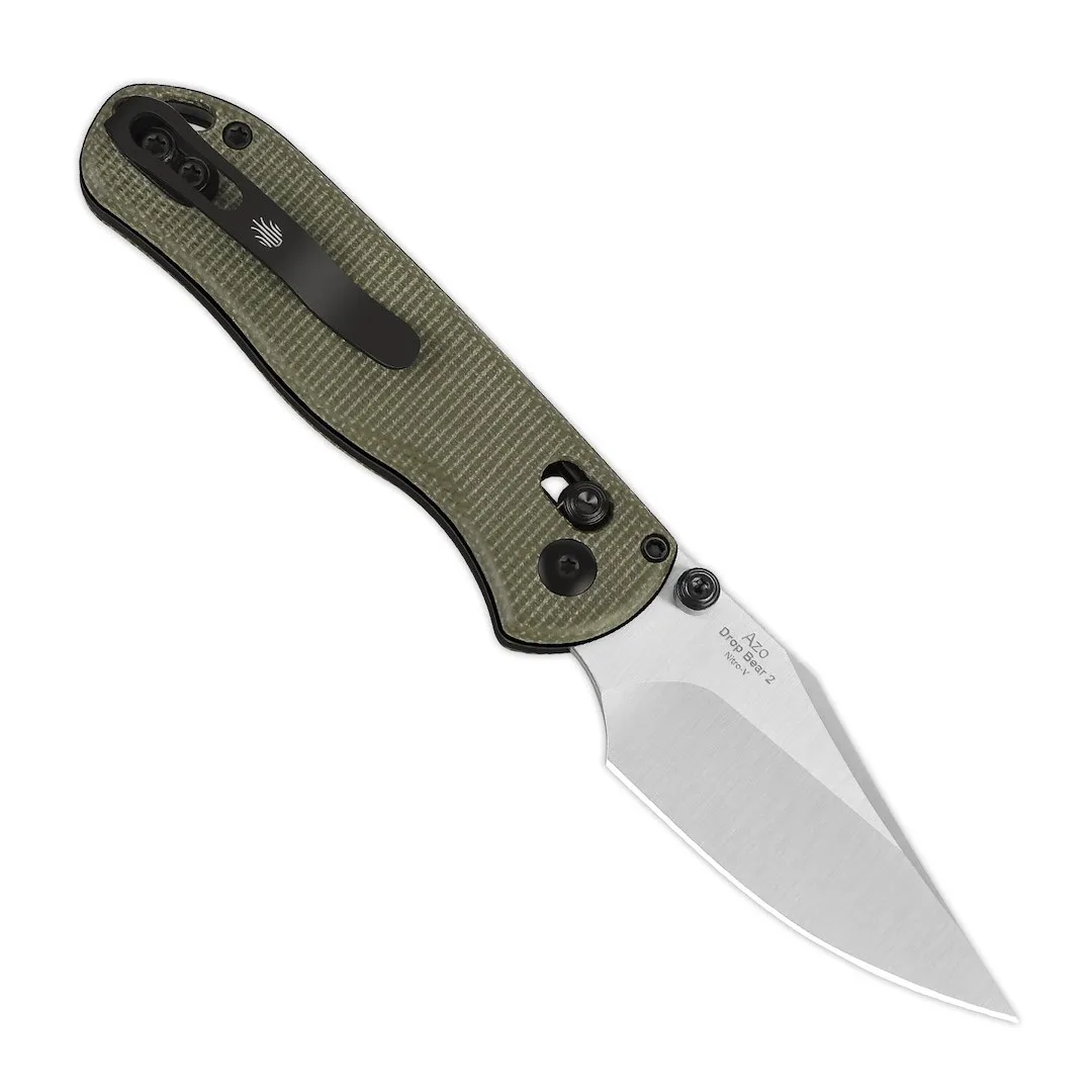 Nóż Kizer Drop Bear 2 Micarta AEB-L — zdjęcie 2