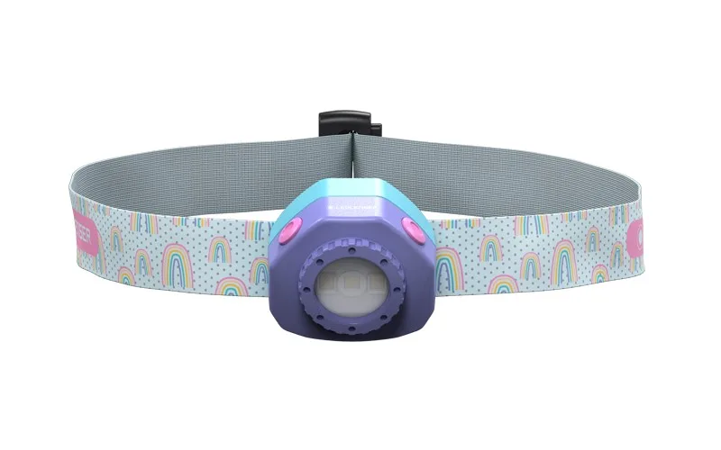 Latarka Czołowa Ledlenser KidLed 4R Lila — zdjęcie 2