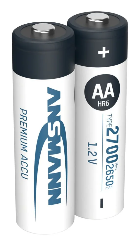 Akumulator Ansmann NiMH AA/HR6 typ 2700, 2 szt — zdjęcie 3