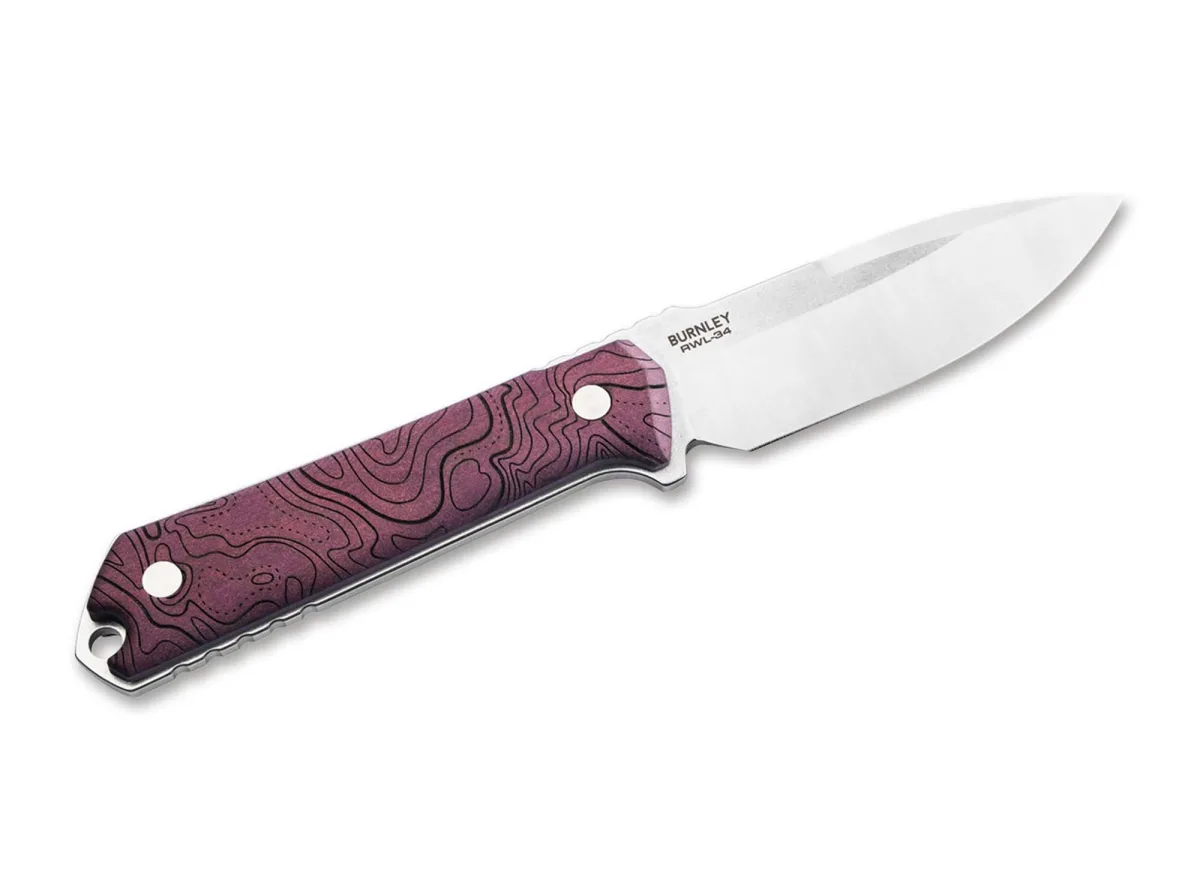 Nóż Böker Kiboku Richlite Red Topo RWL34 — zdjęcie 2