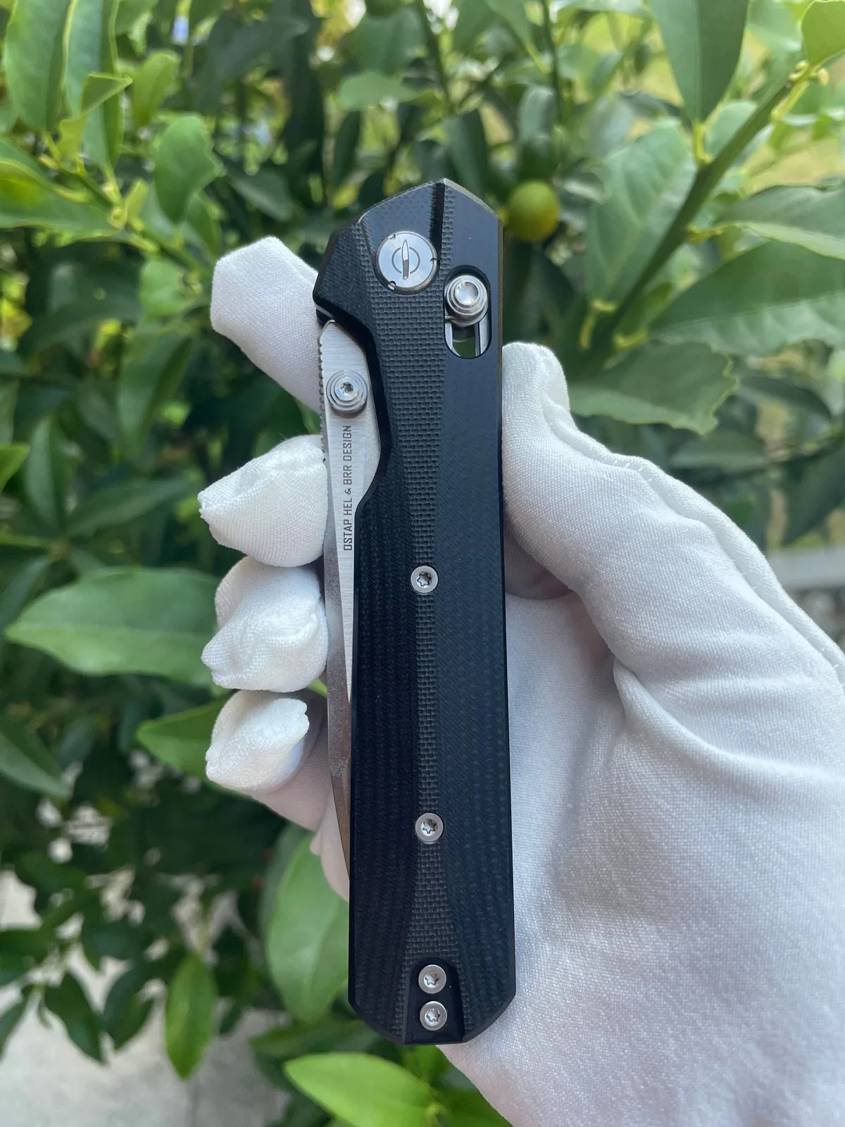 Nóż KNIVESPL The First Black G10 14C28N — zdjęcie 4