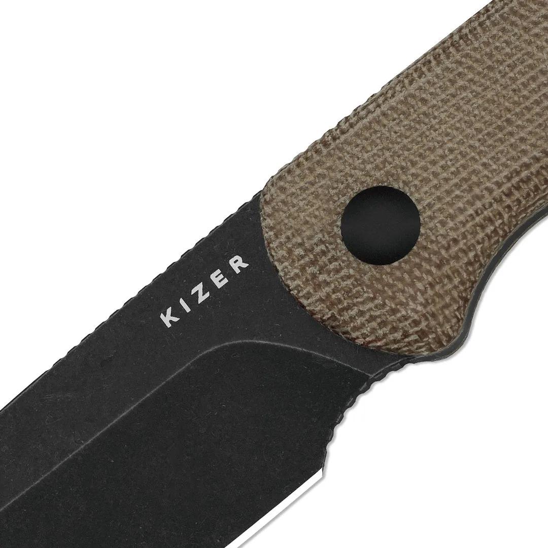 Nóż Kizer Drop Bear Fix Norplex UltreX Micarta AEB — zdjęcie 3