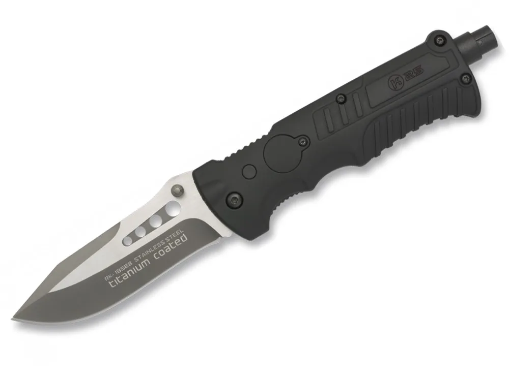 Nóż K25 19588 Tactical Black SFL Titanium Coated — zdjęcie 1