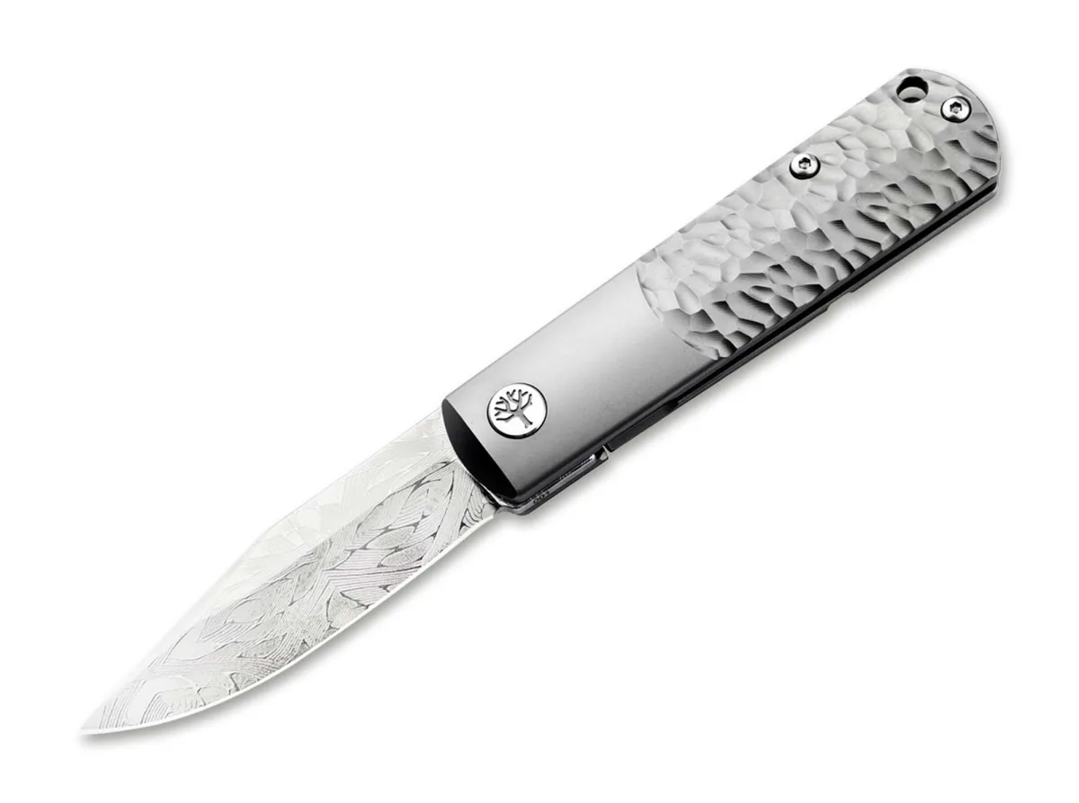 Nóż Böker BRLW Meteorite Damast Platinum Edition — zdjęcie 1