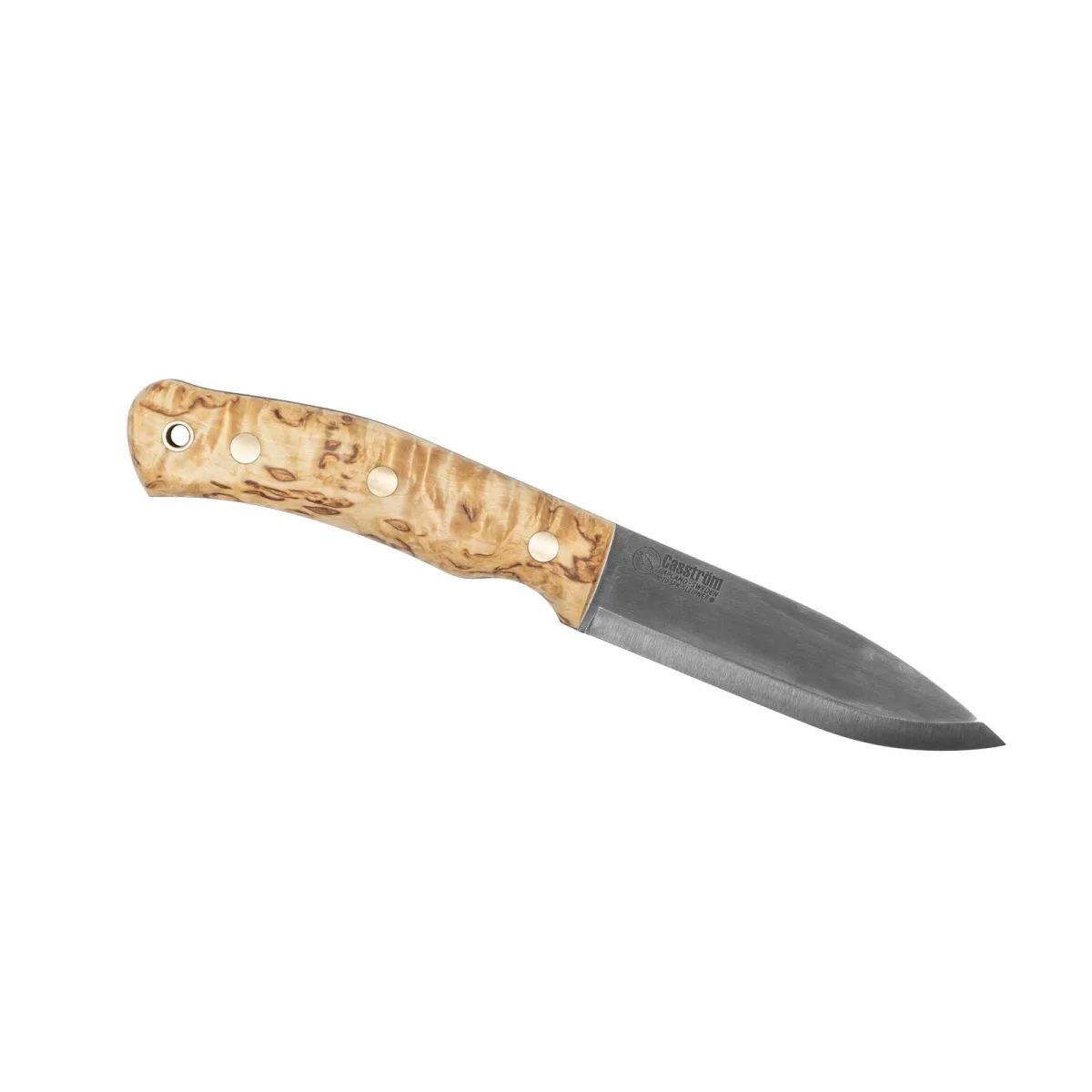 Nóż Casström No.10 SFK Curly Birch Sleipner Kydex — zdjęcie 2
