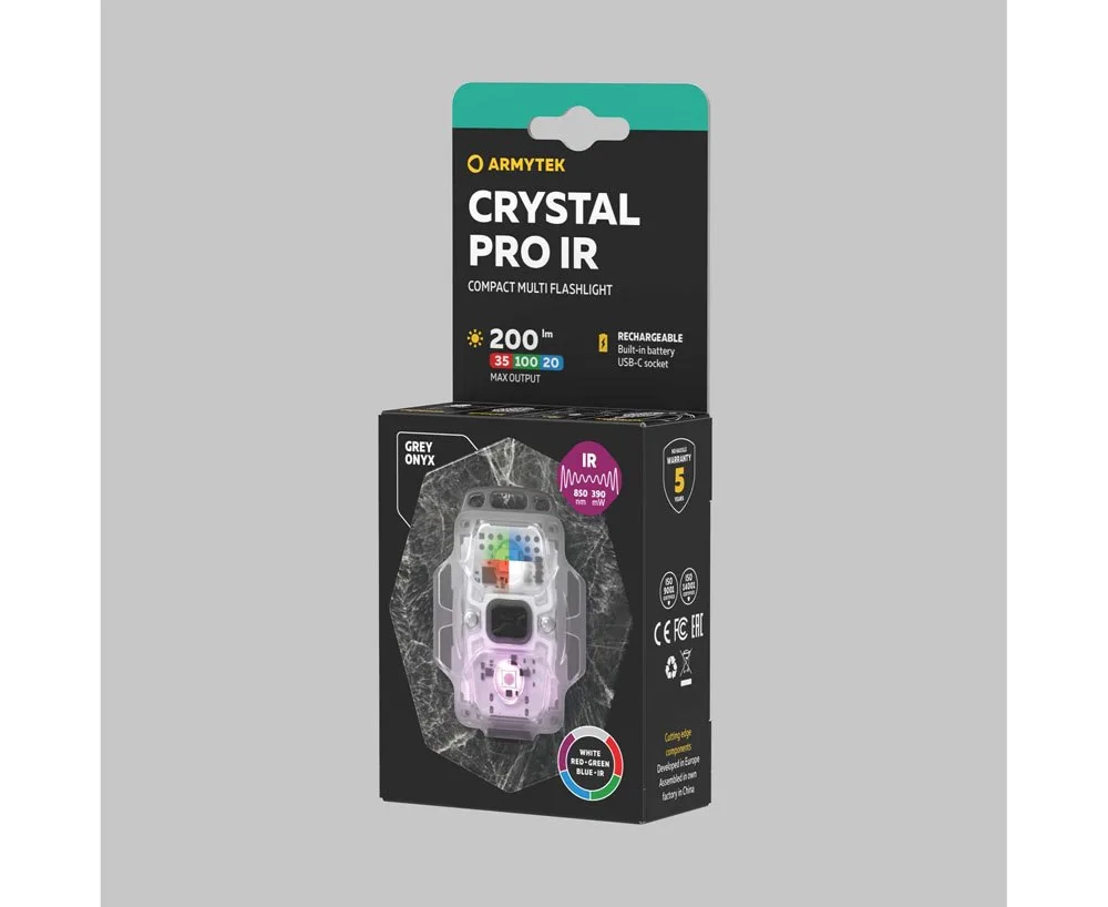 Latarka Armytek Crystal Pro IR Grey 200 lm — zdjęcie 4
