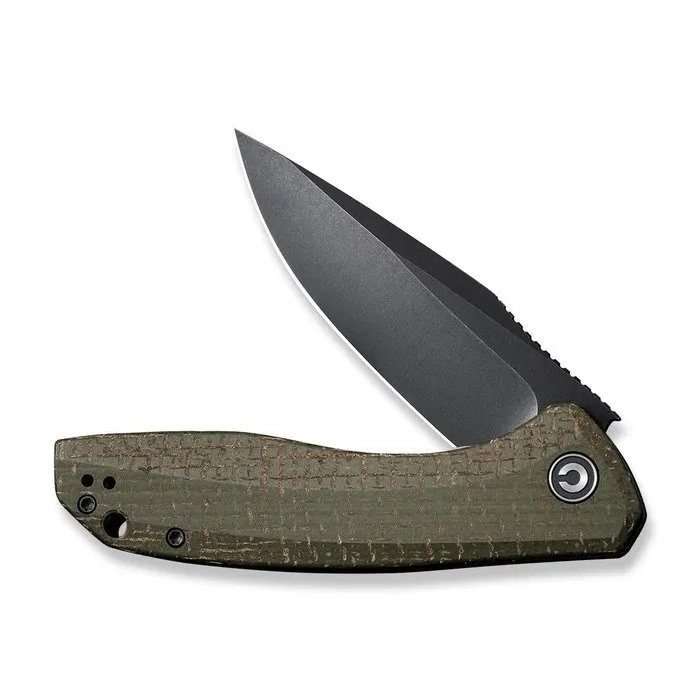 Nóż CIVIVI Baklash 9Cr18MoV Green Micarta Coarse — zdjęcie 4