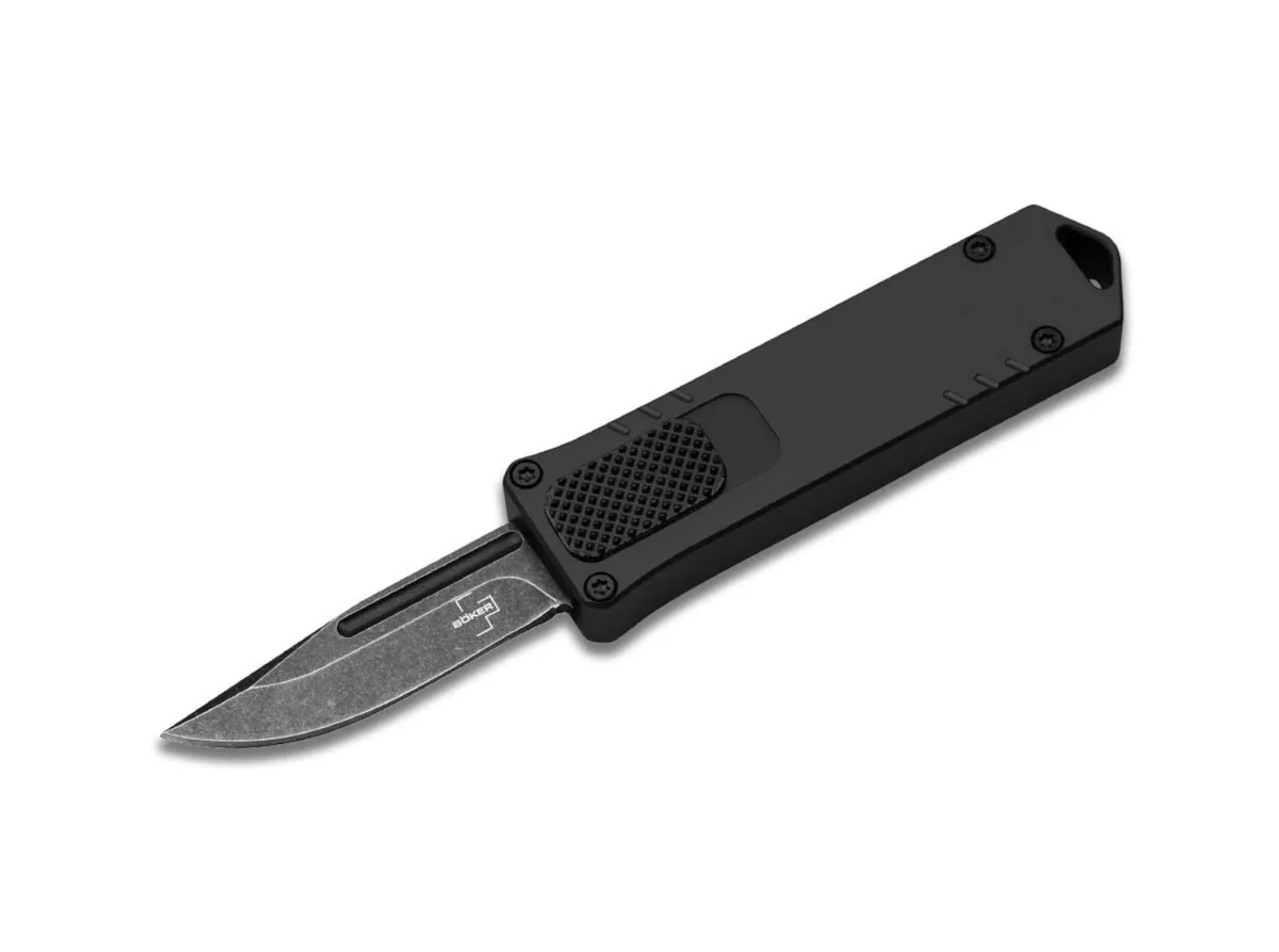 Nóż Böker Plus USB OTF Black 2.0 — zdjęcie 1
