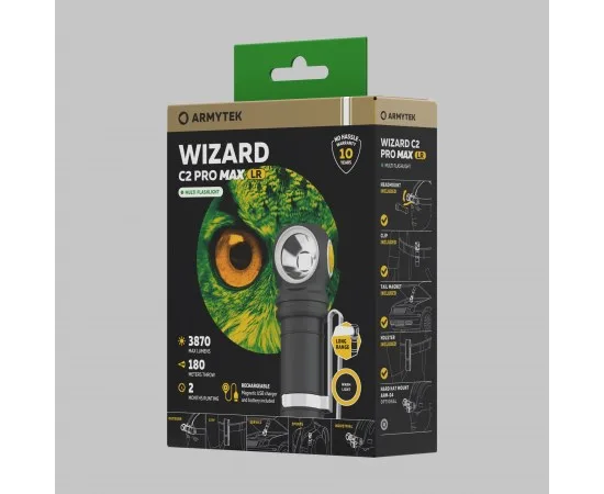 Latarka Armytek Wizard C2 Pro Max LR Warm 3870 lm — zdjęcie 5