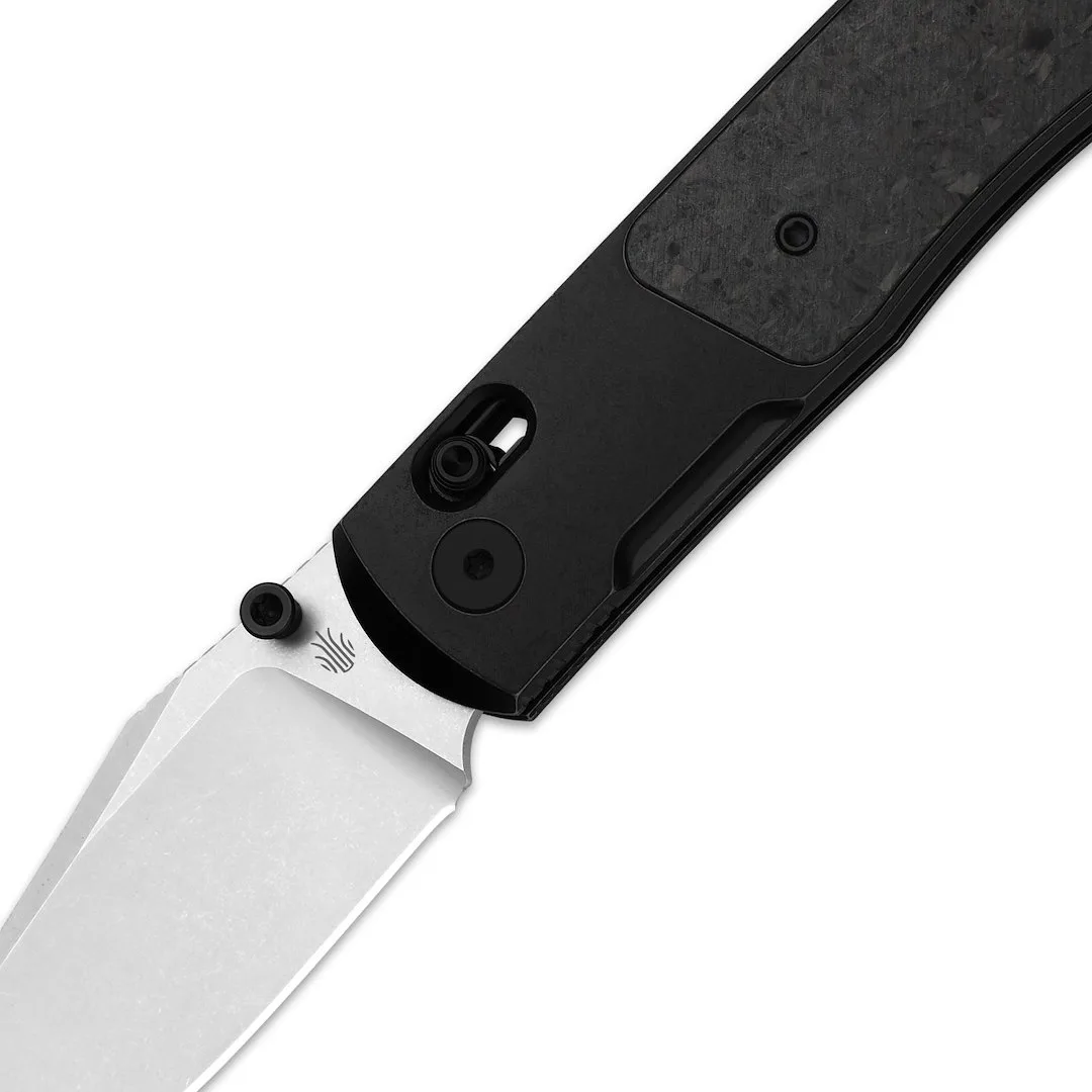 Nóż Kizer Tycho Titanium+Carbon Fiber M390 — zdjęcie 3