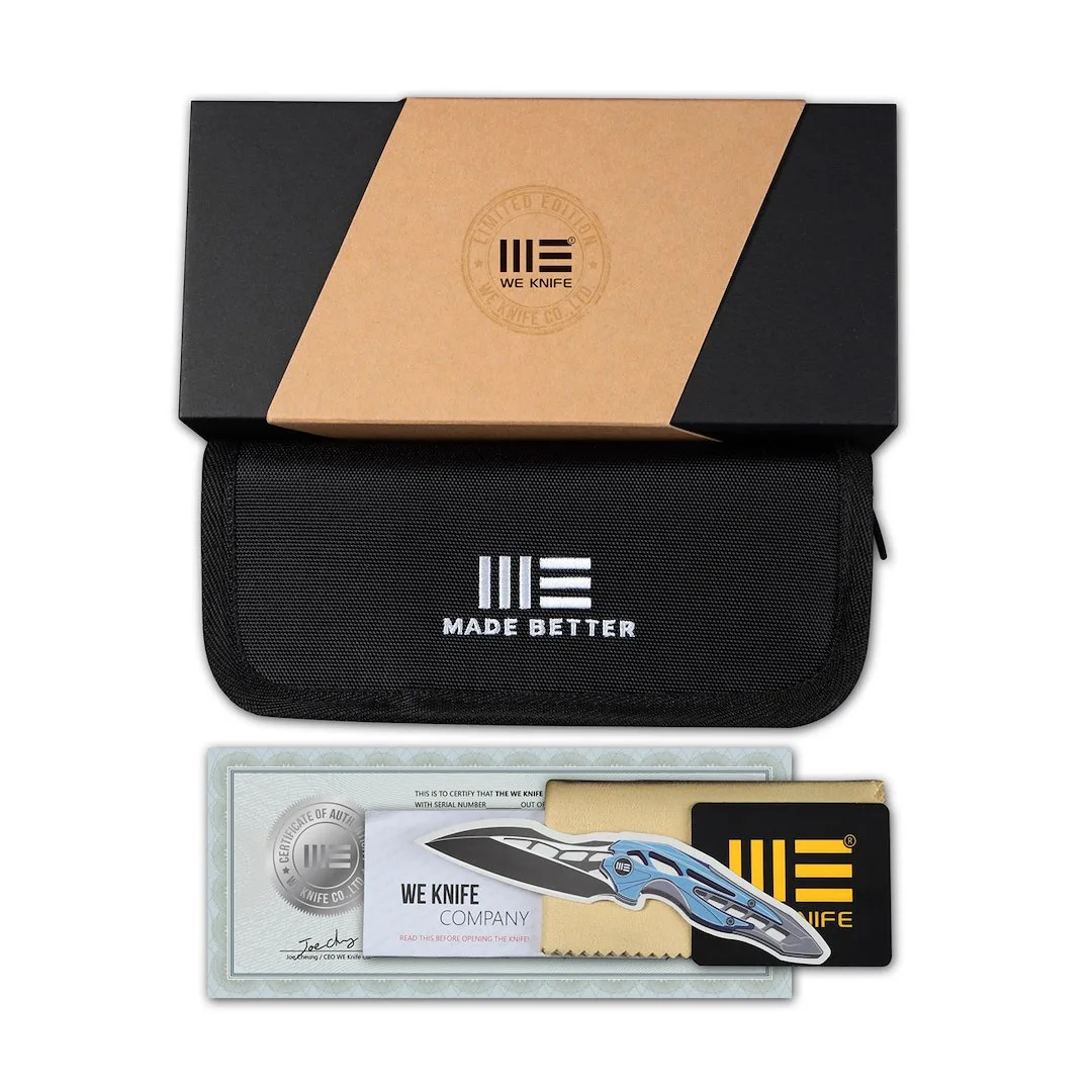 Nóż WE Knife Charith Frag Titanium Blue Ltd — zdjęcie 9