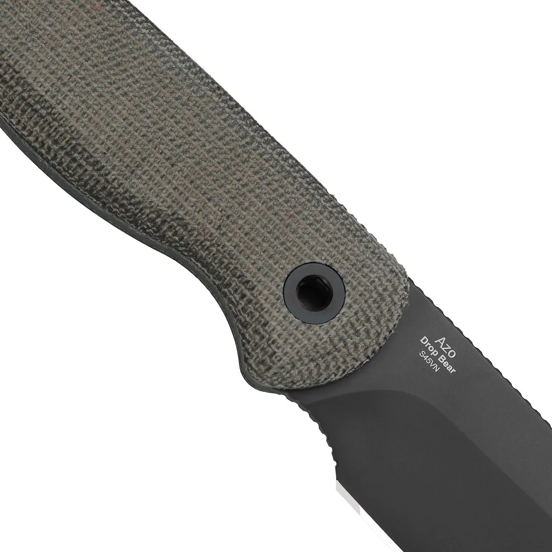 Nóż Kizer Drop Bear Fix Norplex UltreX Micarta S45 — zdjęcie 5