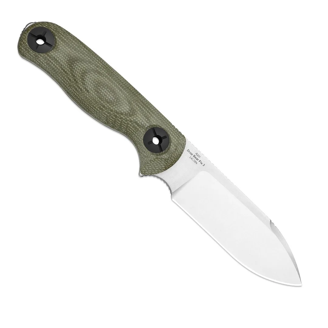 Nóż Kizer Drop Bear Fix 3 Micarta 14C28N — zdjęcie 2