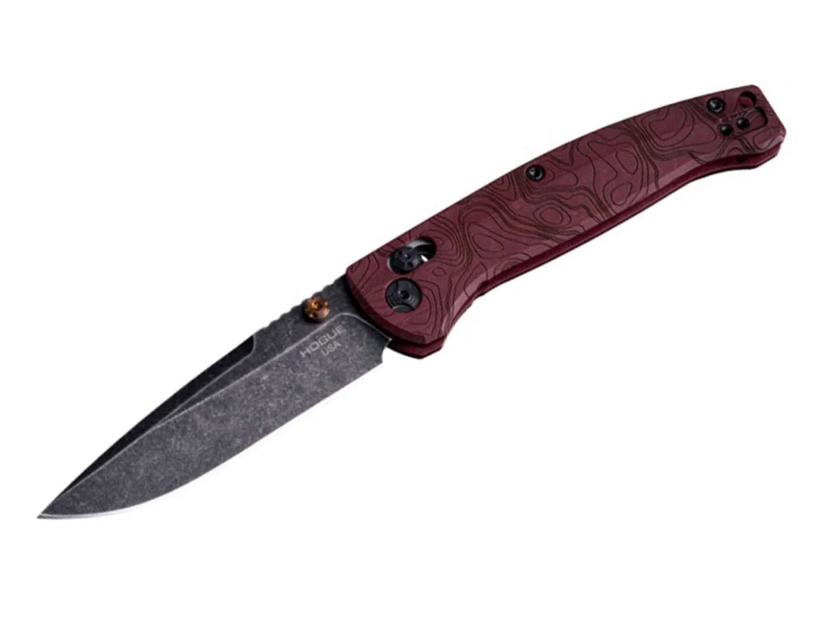 Nóż Hogue 24452 Mysto Fire Redstone Richlite — zdjęcie 1