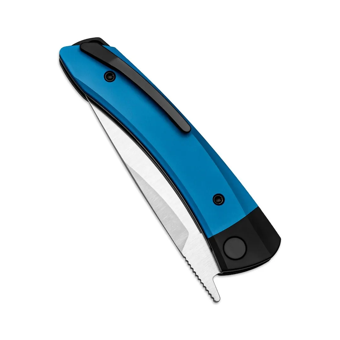 Nóż Kizer Mini Momo Blue Aluminum 154CM — zdjęcie 4