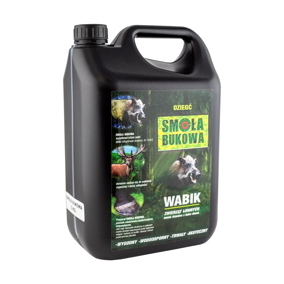 Smoła bukowa - środek wabiący dziki 5kg — zdjęcie 1