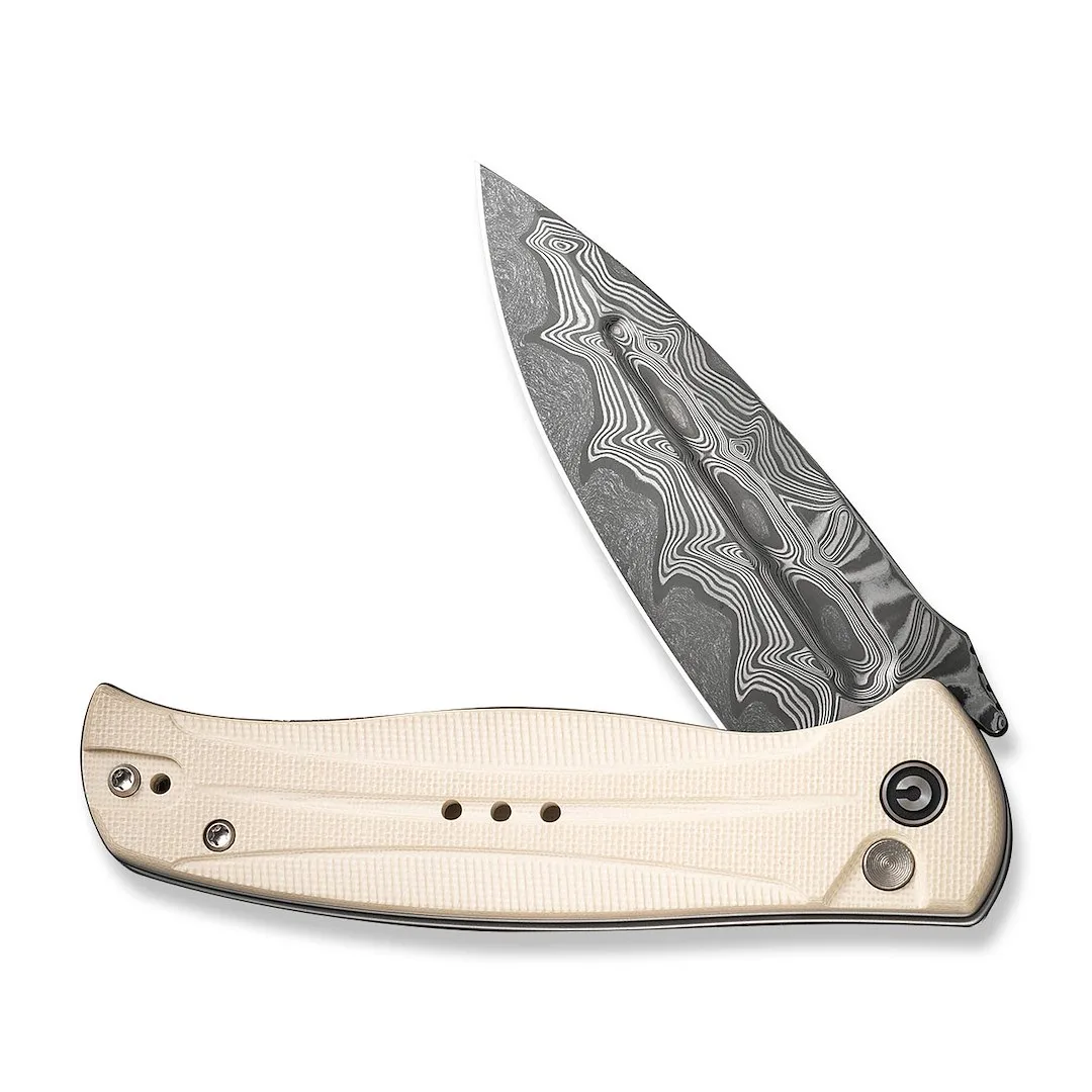 Nóż CIVIVI Incindie Damascus G10 Ivory — zdjęcie 3