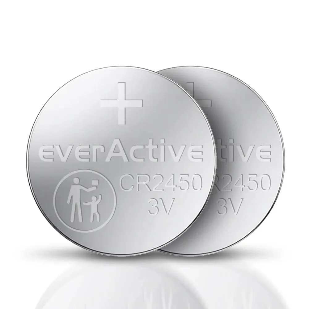 Bateria litowa everActive CR2450, 3V, 5 szt. — zdjęcie 3