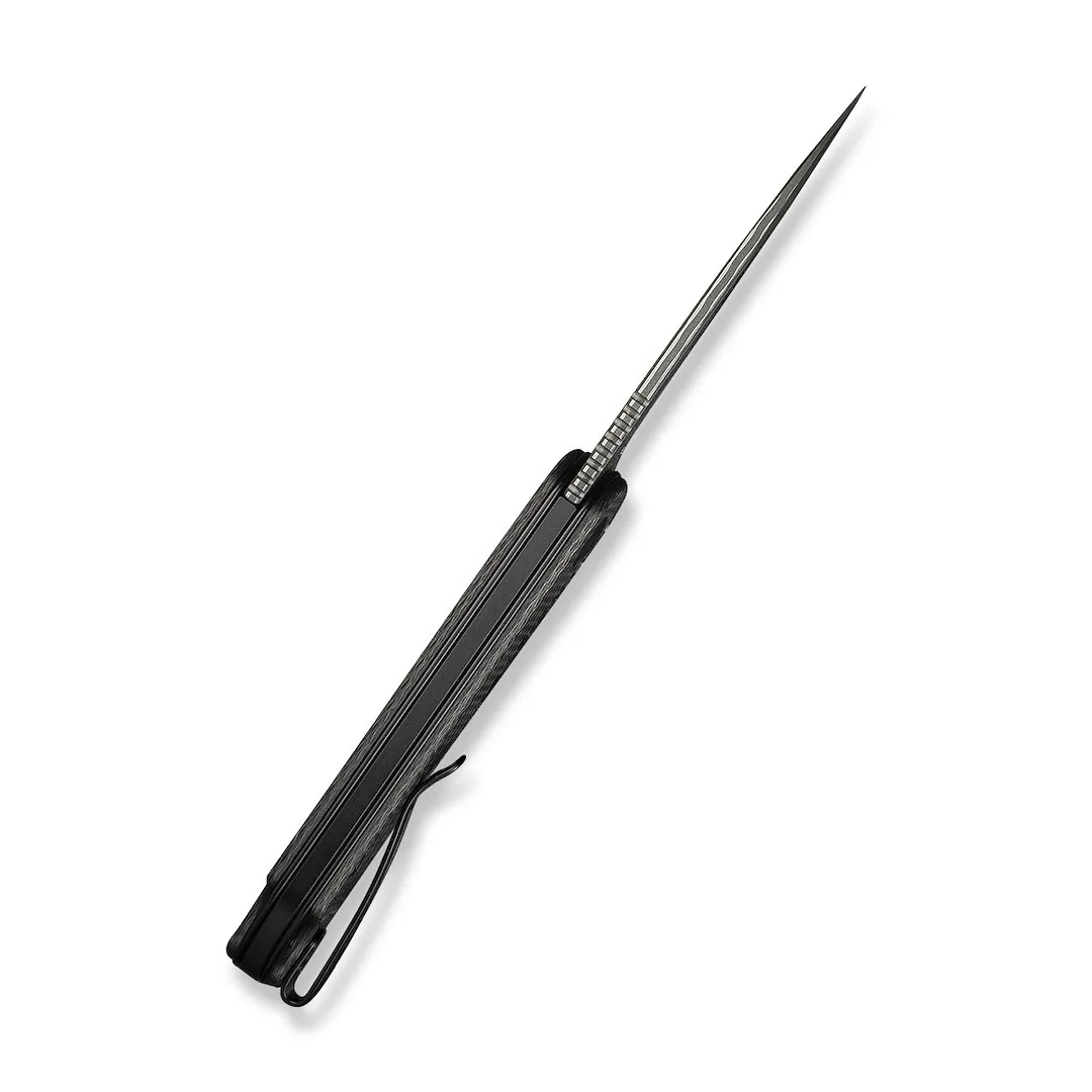 Nóż CIVIVI Elementum Slip Joint Damast CF — zdjęcie 7