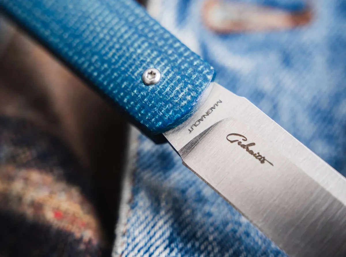 Nóż Böker Solingen Coffin Denim Micarta — zdjęcie 6