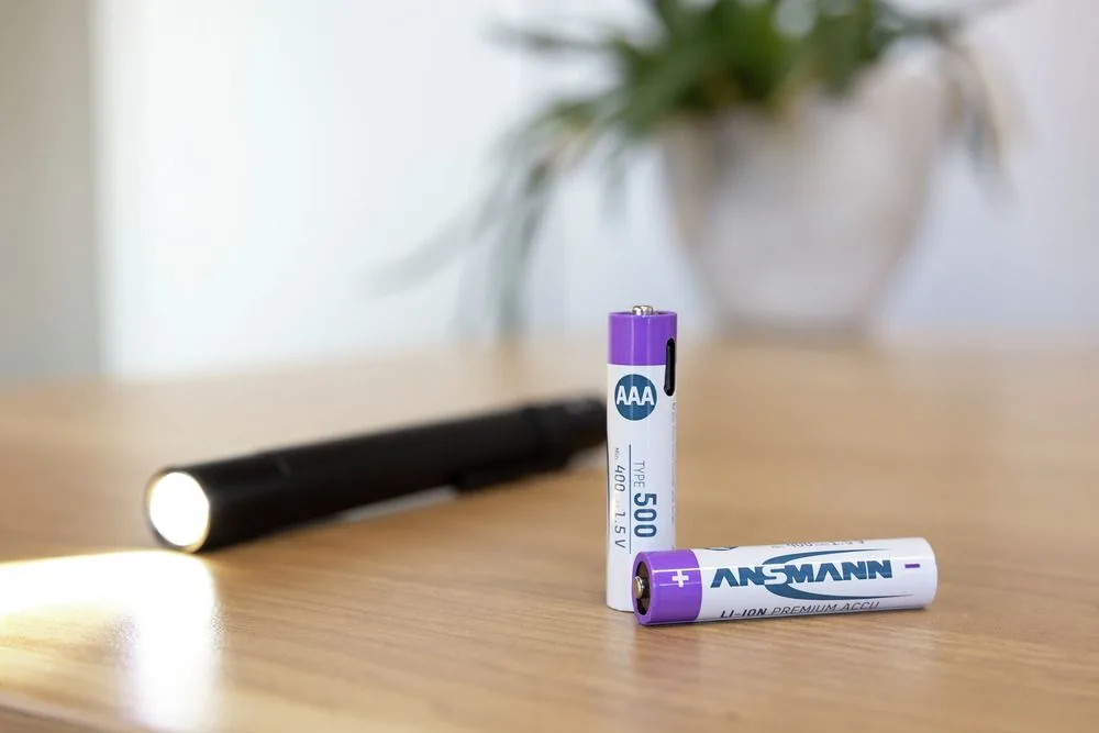 Akumulatory Ansmann Li-Ion AAA typ 500, 4 szt — zdjęcie 7